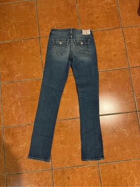 True Religion Dark Blue Straight Leg Women's Jeans